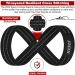 RDX Train Aid Strength Training | Figure 8 Cross Lifting Straps for Weightlifting | Padded Powerlifting Wrist Protection | Deadlift & Pull Up Grip for Men & Women - Black/Gray - Buy Online on GoSupps.com