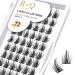 BQ lash single eyelash 72 cluster colored eyelashes individually at home cluster lashes b41 b02 b09 black eyelashes for DIY eyelash extension DIY eyelash bushes (B41 d-16mm) D-16 mm B 41
