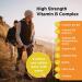 Healthspan High Strength Vitamin B Complex (120 Tablets) - Supports Brain, Heart & Immune Health | Vegan Formula with Choline | Reduce Fatigue - Buy Online on GoSupps.com