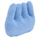Hand Contracture Cushion Soft Absorbent Finger Contracture Prevention Cushion Finger Separators Comfortable for Hand Rehabilitation Training (Blue)