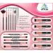 16-Part Makeup Brush Set for Teen Girls | Foundation Eyeshadow Contour Eyebrow & Lip Tools | Perfect Beauty Kit for Flawless Makeup - Buy Online on GoSupps.com