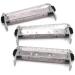 vhbw 3x Shaving Foil for Remington MS3-4000 MS3-4500 MS3-4700 RS8503 Electric Shaver - Silver Frame Replacement - Buy Online on GoSupps.com