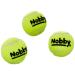 Nobby tennis ball with squeaker XS 4.5 cm 3-pack net plain XS 4.5 cm 3-network