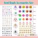 96 Colors Glass Seed Beads with Letter Beads Kit - DIY Jewelry Making Set - Buy Online on GoSupps.com