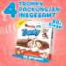 Buy Children Tronky Pack XXL Sparbundle - 5x90g Crispy Cream Bars in Milk Chocolate & Biscuit - Delicious Treats for Kids Worldwide Shipping - Buy Online on GoSupps.com