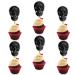 Seyal Skul Cupcake Topper