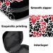 GIAPB Period Bag - Sanitary Napkin Storage & Makeup Pouch, Black & Red Hearts - 1698 - Buy Online on GoSupps.com
