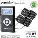 Prorelax Tens/Ems Duo Blackline | Electrotherapy Device for Chronic Pain & Muscle Building | Dual Therapy Massage Device for Tension Relief - Buy Online on GoSupps.com