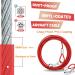 Super Floor Anchor Dog Leash | Earth Anchor & Skewers for Large Dogs | Red Spike for Beach Use - Buy Online on GoSupps.com