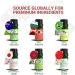 ASAKUKI Floral Essential Oils Set - Jasmine, Rose, Gardenia, Cherry Blossom, Neroli, Dark Tea Flower - Premium Fragrance Oil for Candle Making & Hair Care - 6x10ML - Perfect Gift for Women - Buy Online on GoSupps.com