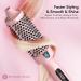 Terviiix 1.5 Inch Thermal Brush - Professional Blowout & Curling Iron | Ceramic Hot Brush with Digital Display & Dual Voltage - Pink - Buy Online on GoSupps.com