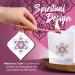 Lavender Vanilla Aromatherapy Candle | Hand-Poured Soy Luxury Candle | 50-Hour Burn | OneSoul Collection - Floral Scented Candle with Metatron s Cube Symbol - Buy Online on GoSupps.com