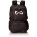 Black Classic Backpack - White Logo