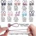 PAGOW 30pcs Elastic Hair Ties for Girls, Kids, Teens - Colorful Ponytail Holders - Small Rubber Bands Hair Accessories (10 Types/Set) - Buy Online on GoSupps.com