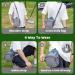 Odoland Dog Treat Pouch Bag Set - Dog Walking Bag with Water Bottle, Poop Bag Holder & Treat Bag - Pet Training Grey - Buy Online on GoSupps.com