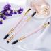 Frienda 3 Pack Eyebrow Brush & Spoolie Set - Double Handle Angled Brush and Comb for Brow Powders, Waxes, Gels - Pink - Buy Online on GoSupps.com