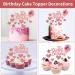30th Birthday Cake Toppers Rose Gold 30th Birthday Love Heart Cake Topper 30th Birthday Cake Toppers Decorations With Heart Star Balloon Cupcake Glitter Topper Cake Decorations for 30th Birthday Rosegold 30th - Buy Online on GoSupps.com
