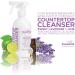 Sapadilla Sweet Lavender + Lime Variety Pack: Dish Soap, Hand Soap & Countertop Cleanser - Buy Online on GoSupps.com