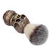 Ghzste Men's Shaving Brush - Creative Skeleton Handle Golden Skull Beard Grooming Tool for Facial Cleaning - Buy Online on GoSupps.com