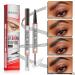9705 2in1 Hilibrand Dual-Ended Eyebrow Pencil & Gel - 4-Pronged Ultra-Fine Waterproof & Long-Lasting (Dark Brown - Buy Online on GoSupps.com