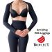 BIOFLECT Compression Shorts with Bio Ceramic Micro-Massage Knit - M/L Black - Support and Comfort - Buy Online on GoSupps.com