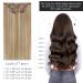 Vivien Clip-In Remy Real Hair Extensions - Light Blonde & Ash Blonde Highlights - 18 Inch 120g - #P27/60 - Buy Online on GoSupps.com