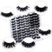 False Eyelashes Reusable 3D Faux Mink Lashes Fluffy Thick Natural Look Fake Eyelashes Handmade Wispy Soft Long Dramatic Eyelashes for Eye Makeup Eyelashes Extension (6 Styles 30 Pairs) - Buy Online on GoSupps.com