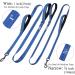 Vivaglory Traffic Handle Dog Leash - Reflective & Padded 1.8m Strong Metal Hook | Ideal for Training - Blue - Buy Online on GoSupps.com