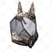 Harrison Howard LumiVista Horse Fly Mask with Ears UV Protection - Leopard Print (M Cob) - Buy Online on GoSupps.com