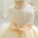 Miipat Sequin Sleeveless Princess Baby Girl Dress, 4-5 Years, Champagne - Ideal for Parties, Birthdays & Weddings - Buy Online on GoSupps.com