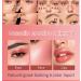PICKX Pink Powder Blusher Liquid Beauty Stick Soft and Durable Shiny Velvet Texture Easy to Mix Soft Powder Blusher Makeup Durable and Soft Natural Dew (02# One Size) 02# 1 g (Pack of 1) - Buy Online on GoSupps.com