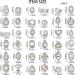 36Pcs Nail Art Rhinestones Set - Crystal Diamonds & Metal Charms for DIY Nail Design - Buy Online on GoSupps.com