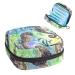 GIAPB Period Bag Sanitary Napkin Storage Bag Period Pouch Travel Makeup Bag Art Animal Underwater World Color1231