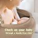Buy Aohcae Breastfeeding Cloth - On-the-Go Nursing Cover & Silent Scarf in Brown & Coffee - Buy Online on GoSupps.com
