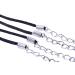 KONMAY 50pcs Black Satin Silk Necklace Cord 2.0mm/18'' with Extension Chain - Lead & Nickel Free - Buy Online on GoSupps.com