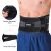 Teysor Back Band - Breathable Adjustable Lumbar Support Belt for Men & Women (S 60-75cm) - 6 Stands Back Support - Buy Online on GoSupps.com