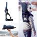 MiniMeis G4 Baby Shoulder Carrier - Foldable Child Carrier with Back Support - Up to 18 kg in Blue/Black - International Shipping Available - Buy Online on GoSupps.com