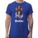 Gift with names personalized by shirtracer - T -shirt men - dogs - Dachshund - dog owners Gift 05 Royal blue 5xL Large sizes