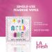 La Fresh Feminine Wipes - Flushable Feminine Care Wet Wipes with Aloe Vera, Chamomile, Cucumber, and Vitamin E - 200ct Pack - Buy Online on GoSupps.com