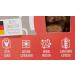 MjAMjAM Premium Snack Box for Cats - Strong Chicken Hearts 1 Pack (35g) - 5-Pack Chicken Hearts 7g - Best International Treats - Buy Online on GoSupps.com