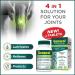 Genacol Joint Support Supplement with Glucosamine, Chondroitin, MSM & Collagen | 90 Tablets | AminoLock Collagen Peptides Patented Formula | Joint Relief for Men & Women - Buy Online on GoSupps.com