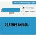 Kinesiology Tape Precut - Waterproof Sports Tape for Athletes - Pain Relief Adhesive - 5m (Blue) - 3 Rolls, 60 Strips - Buy Online on GoSupps.com