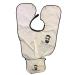 Beard Apron Shaving Bib with Clear Comb Tool - Premium White Beard Grooming Accessory | International Shipping Available - Buy Online on GoSupps.com