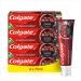 Colgate Toothpaste Max White Charcoal 4x75ml - Toothpaste with activated charcoal removes up to 100% of surface stains