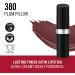 Rimmel Lasting Finish Lipstick 380 Oreiller prune finition satin e cr meuse tenue longue dur e 8 heures formule confortable pigment riche - Buy Online on GoSupps.com