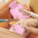 Pink Christmas Snowflake Heat Bottle - 2L Water Heating Pillow for Neck & Shoulder Pain Relief - Buy Online on GoSupps.com