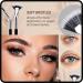Anjoize Eyelash Fan Brush Mascara Fan Brush for Lashes Dolly Mascara Fan Brush Anjoize Mascara Fan Brush Folding Angle Scalloped Lash Brush Fan Shaped Mascara Brush for Women Girls (2pcs) - Buy Online on GoSupps.com