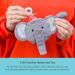 J.L. Childress Pacifier Pal - Pacifier Protector Pocket and Toy - Elephant - Buy Online on GoSupps.com