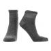 Doctor's Choice Diabetic Socks for Men  Seamless Ankle Socks with Non-Binding Top  Aloe Infused  Provides Extra Comfort for Gout  Quarter Socks  1 Pair  Charcoal  Large  Size 10-13 Charcoal Large