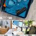 Zannaki Metal Weekly Pill Organizer - Waterproof & Travel-friendly 7 Day Case for Pills, Vitamins & Supplements - BPA Free, Stackable Aluminum Alloy (Black) - Buy Online on GoSupps.com